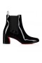 Christian Louboutin Turelastic 55 Mm Χαμηλές Μπότες Μαλακό Λουστρίν Δέρμα Μοσχαριού Black Christian Louboutin Παπούτσια