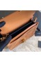 Saint Laurent Κασσάνδρα Κούμπωμα Τσάντα Καφέ Suede Saint Laurent Τσάντες