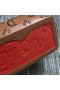 Christian Louboutin Cabarock Αιχμές Tote Δέρμα Μοσχαριού Loubinthesky Διατρυπημένη Καφετιά