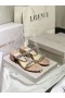 Jimmy Choo 45mm Κρύσταλλο Φόδρα Nude