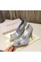 Jimmy Choo Cristais Σταχτοπούτα 105mm Αντλίες Ασήμι
