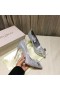 Jimmy Choo Cristais Σταχτοπούτα 105mm Αντλίες Ασήμι