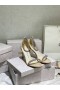 Jimmy Choo Shiloh 100 Κρύσταλλο Στολισμένη Ψηλοτάκουνα Σανδάλια Χακί