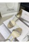 Jimmy Choo Shiloh 100 Κρύσταλλο Στολισμένη Ψηλοτάκουνα Σανδάλια Χακί