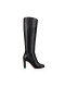 Christian Louboutin Τουαλέτα Botta 85 Mm Μπότες Δέρμα Μοσχαριού Black Christian Louboutin Μπότες