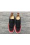 Christian Louboutin Happyrui Παπούτσια από Δέρμα και Ύφασμα Μαύρο Κόκκινο