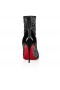 Christian Louboutin Κέιτ Max Λεία Πλέγμα Strass 100 Mm, Τετράγωνο Πλέγμα Και Δέρμα Λουστρίνι Μαύρο