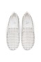 Christian Louboutin Spikeasy 30 mm Γυναίκες Μοκασίνια Δέρμα Nappa Λευκό CL Παπούτσια
