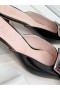Roger Vivier Belle Vivier Την Πόρπη Μετάλλων Μουλάρια Μαύρο Λουστρίνι