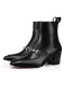 Christian Louboutin Εκκίνησης Mayerswing Μαύρος/ασήμι Μόσχος