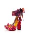Christian Louboutin Πλατφόρμες Sandale Du Desert 130 mm Multi/lin Κίτρινο