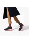 Christian Louboutin Παπούτσι Loubishark Ντόνα Επίπεδη Μαύρο/loubi Μόσχος