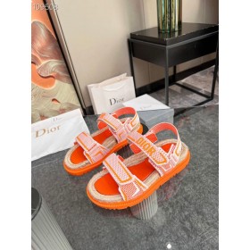 Dior ΠÏάξη Σανδάλι ΠοÏÏοκαλί ΤεÏνικά ÎαÏÏιÏÎνιο ΠλÎγμα