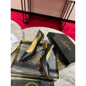 Christian Louboutin Ginko Αντλία 85mm Αντλίες Δέρμα Nappa Μαύρο Christian Louboutin Παπούτσια