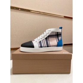 Christian Louboutin Louis Orlato Υψηλός-Τοπ Πάνινα Παπούτσια Πολύχρωμο Christian Louboutin Παπούτσια