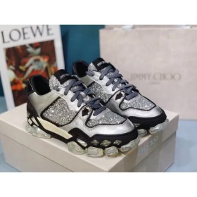 Jimmy Choo DIAMOND X ΕΚΠΑΙΔΕΥΤΉΣ/M FHF Tenisky Ασήμι