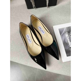 Jimmy Choo Love Επίπεδη λουστρίνι JC Έμβλημα Μαύρο