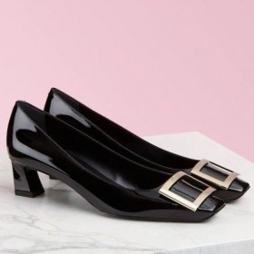 Roger Vivier Belle Vivier 45mm Αντλίες Μαύρο λουστρίνι
