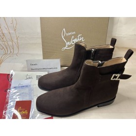 Christian Louboutin Εκκίνησης Validobi Σκούρο Καφέ Crosta