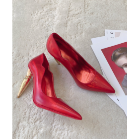 Christian Louboutin Lipchick Pumps 100mm Patent Leather Red