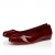 Christian Louboutin Marlougiela Ballerinas Patent Calf Leather Brownie